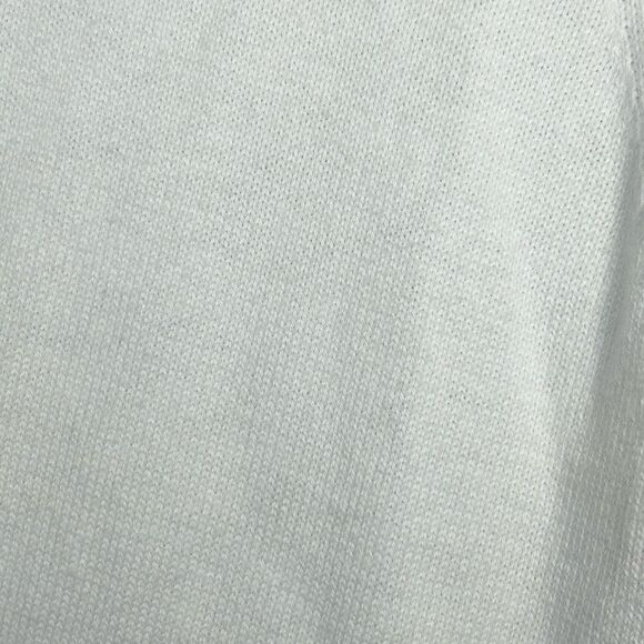 Peter Nygard Womens White Long Sleeve Cardigan Sweater Open Front Embroidered - Picture 8 of 8